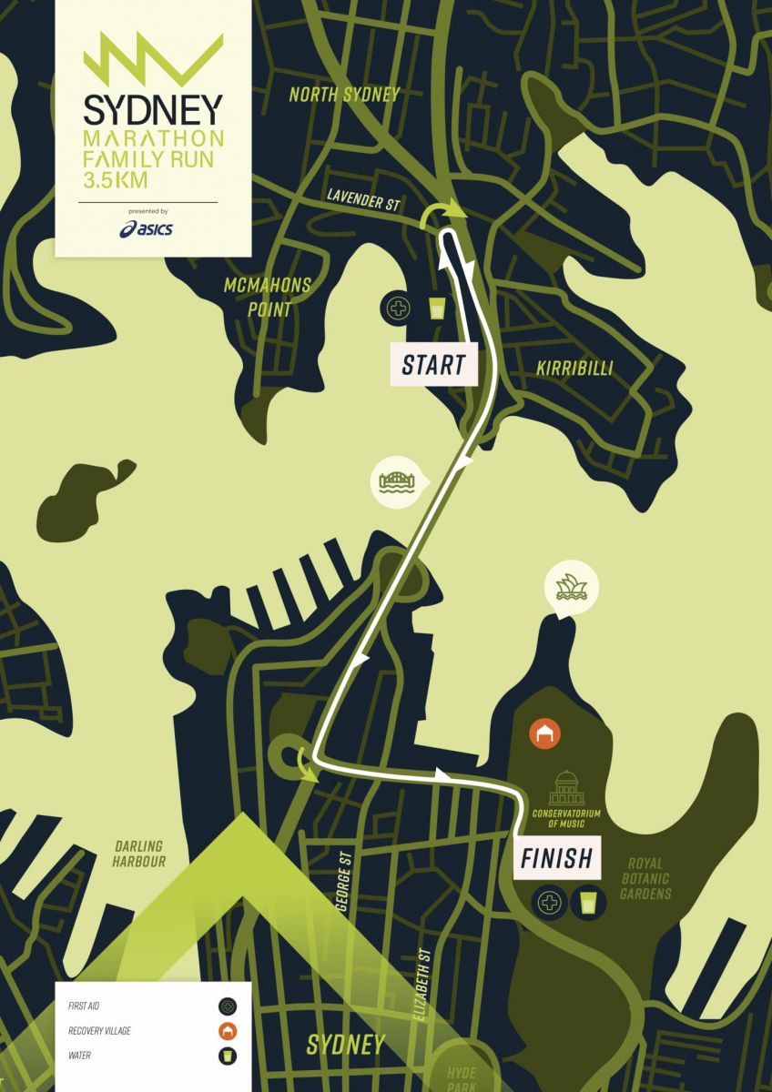 Sydney Marathon Course Maps Watch Athletics